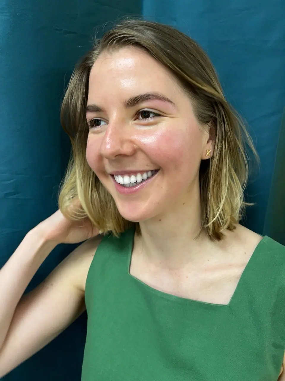 Brow shape and wax result at SBW Beauty