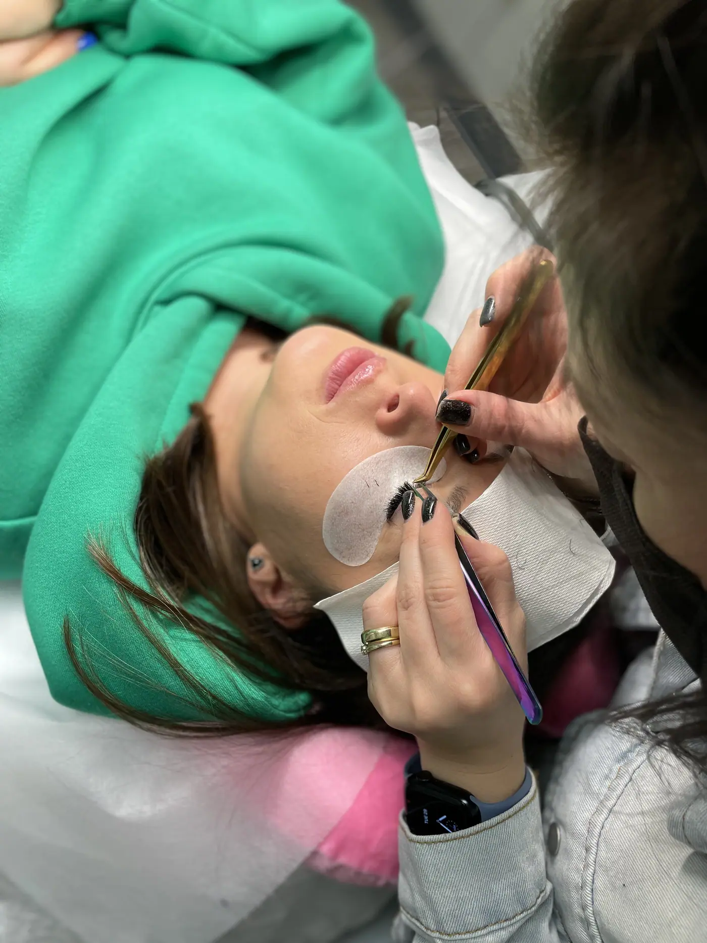 Eyelash refill result at SBW Beauty