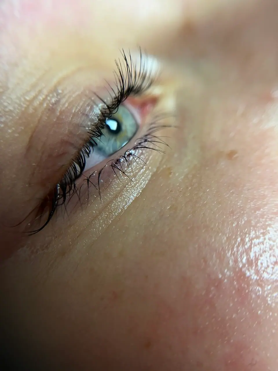 Lash tint result in Peabody at SBW Beauty