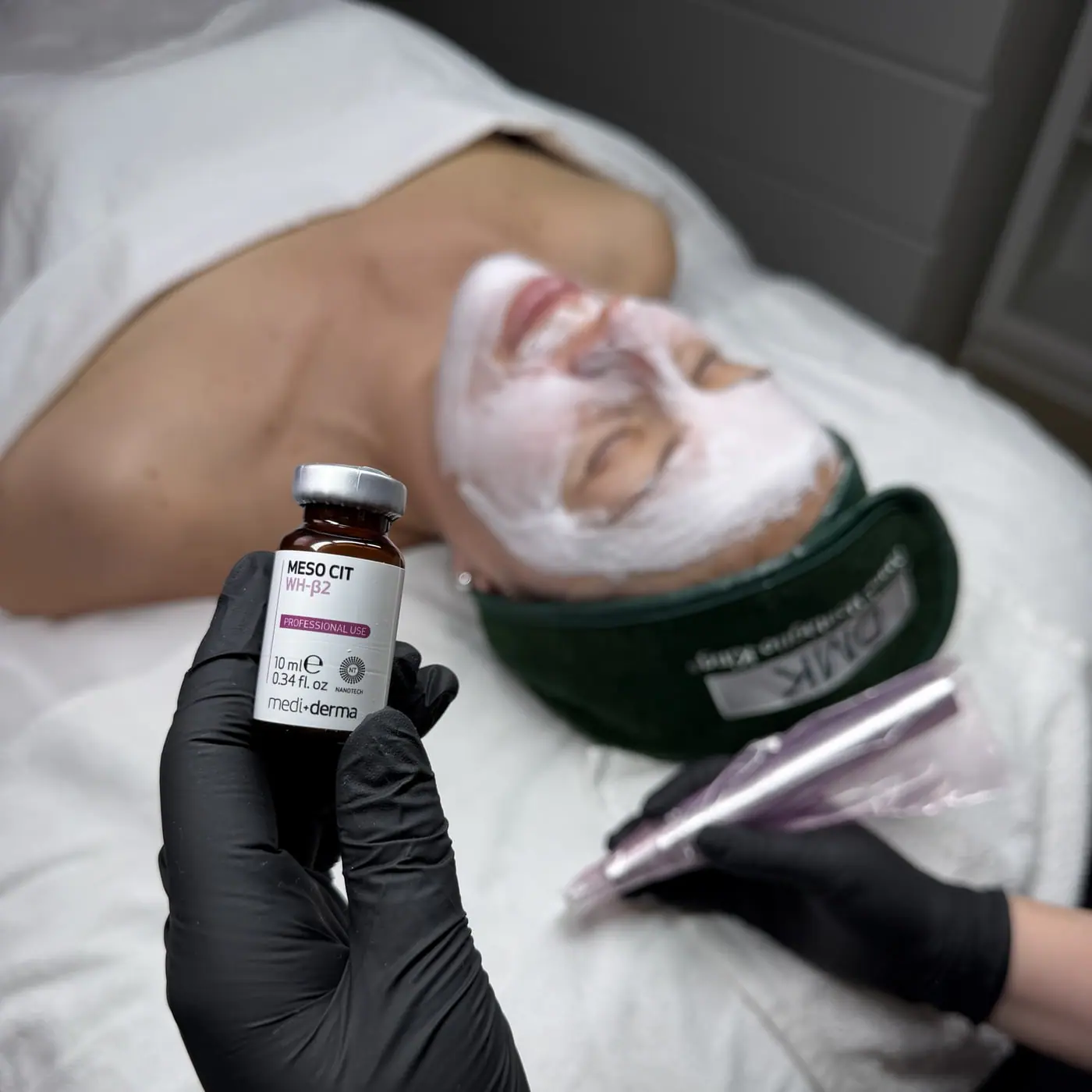 Microneedling with stem cell serum treatment in Peabody at SBW Beauty